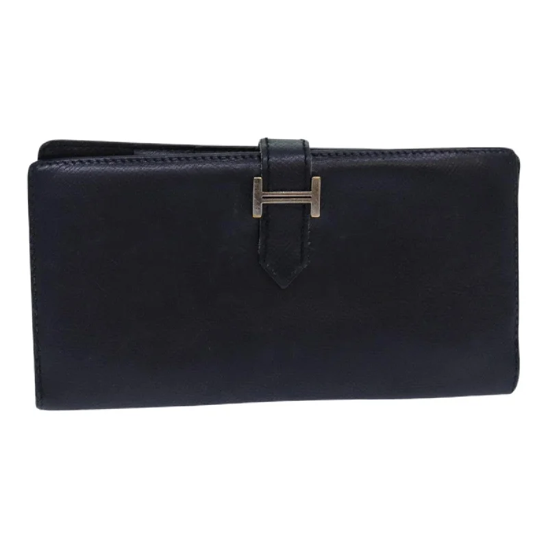 Hermès Béarn  Leather Wallet  (Pre-Owned)