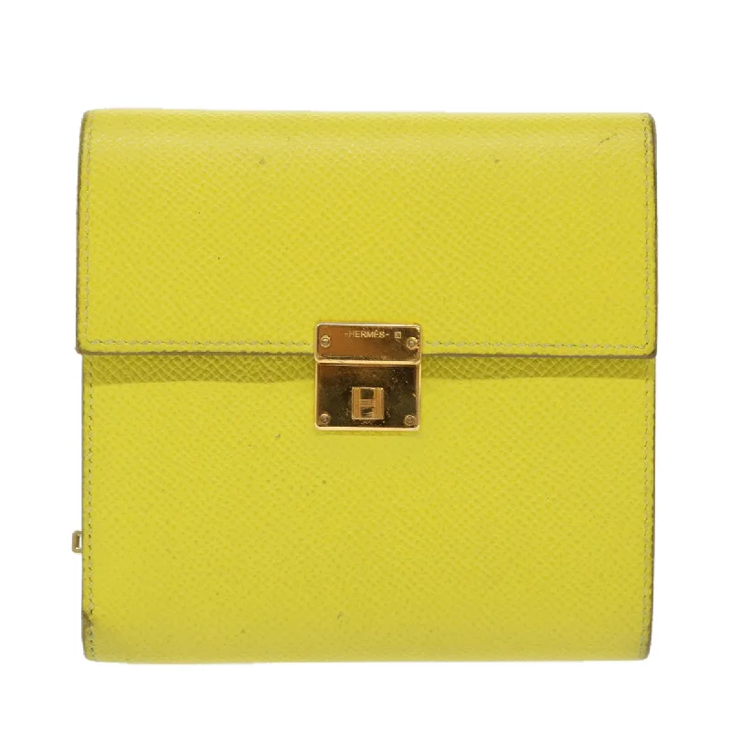 Hermès Clic 12  Leather Wallet  (Pre-Owned)