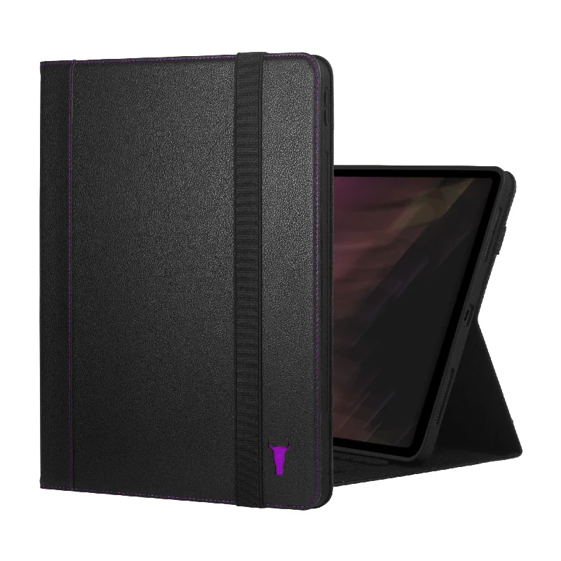 Black with Purple Detail