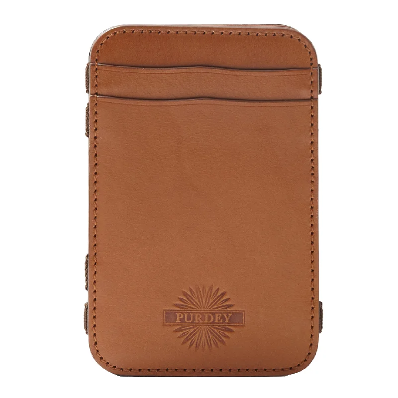 Money clips with magnetic closureJames Purdey Vegetable Tanned Leather Magic Wallet London Tan Money clips with magnetic closureJames Purdey Vegetable Tanned Leather Magic Wallet London Tan