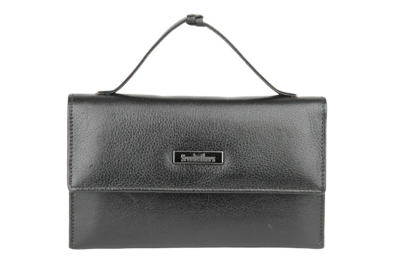 Lightweight money clips for travelLadies Premium leather clutch with detachable sling strap 54503 (BLACK) Lightweight money clips for travelLadies Premium leather clutch with detachable sling strap 54503 (BLACK)