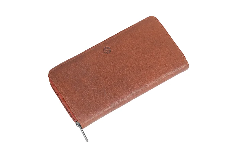 Luxury leather money clips with card slotsLadies Premium leather clutch 912007