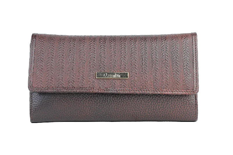 Custom money clips for corporate giftsLadies Premium leather clutch 997457