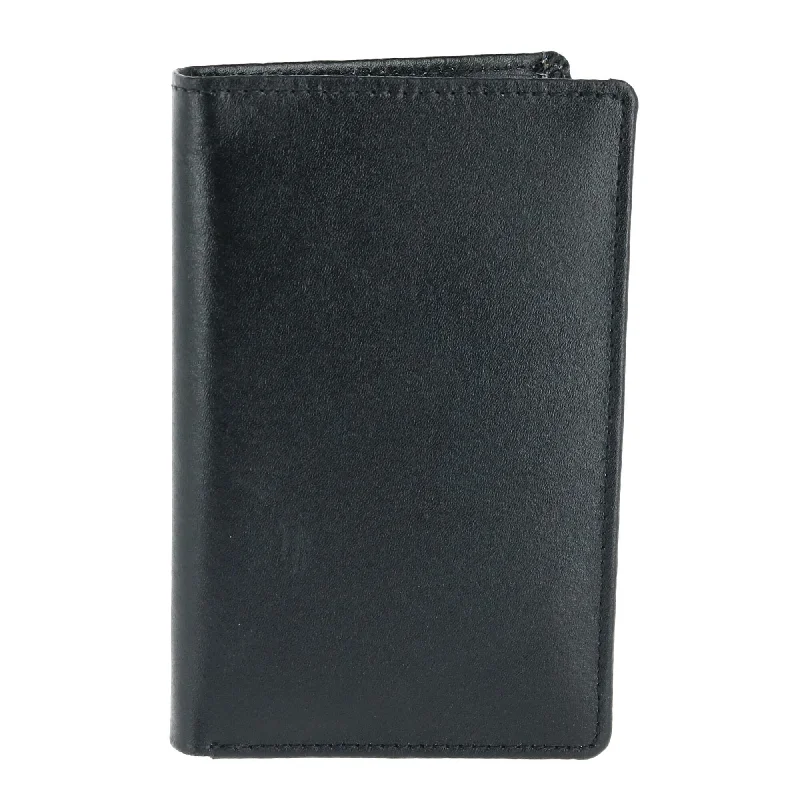 Money clips vs traditional walletsLeather Bifold Badge Holder Wallet
