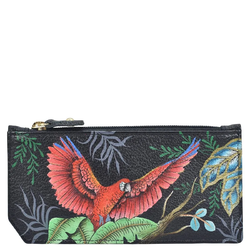 Eco-friendly money clips made from sustainable materialsRFID Blocking Card Case with Coin Pouch - 1140