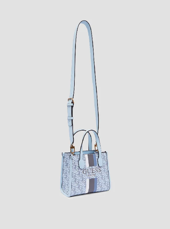 Money clips with RFID protectionLight Blue Silvana Dual Mini Tote Bag
