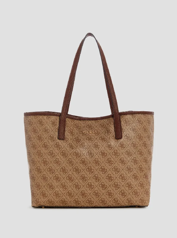 Money clips for holding large amounts of cashLight Brown Logo Vikky 2 in 1 Tote Bag
