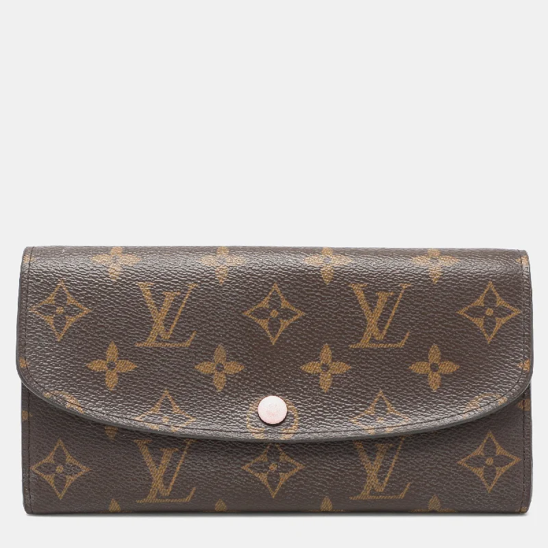 How to clean and maintain metal money clipsLouis Vuitton Monogram Canvas And Leather Emilie Continental Wallet