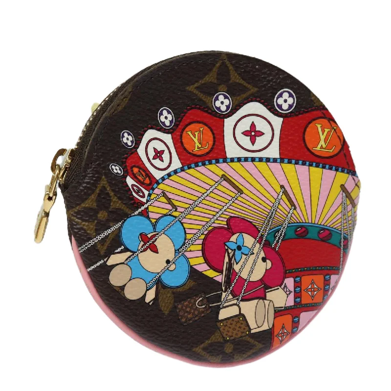 Louis Vuitton Porte Monnai Cuvette  Canvas Wallet  (Pre-Owned)