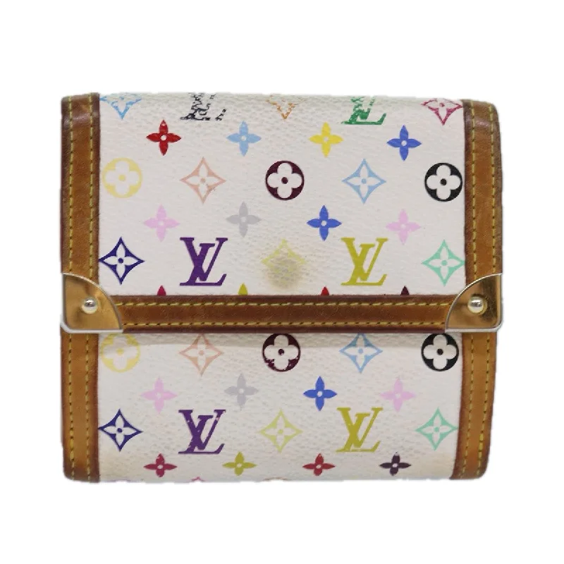 Louis Vuitton Porte-Monnaie  Canvas Wallet  (Pre-Owned)