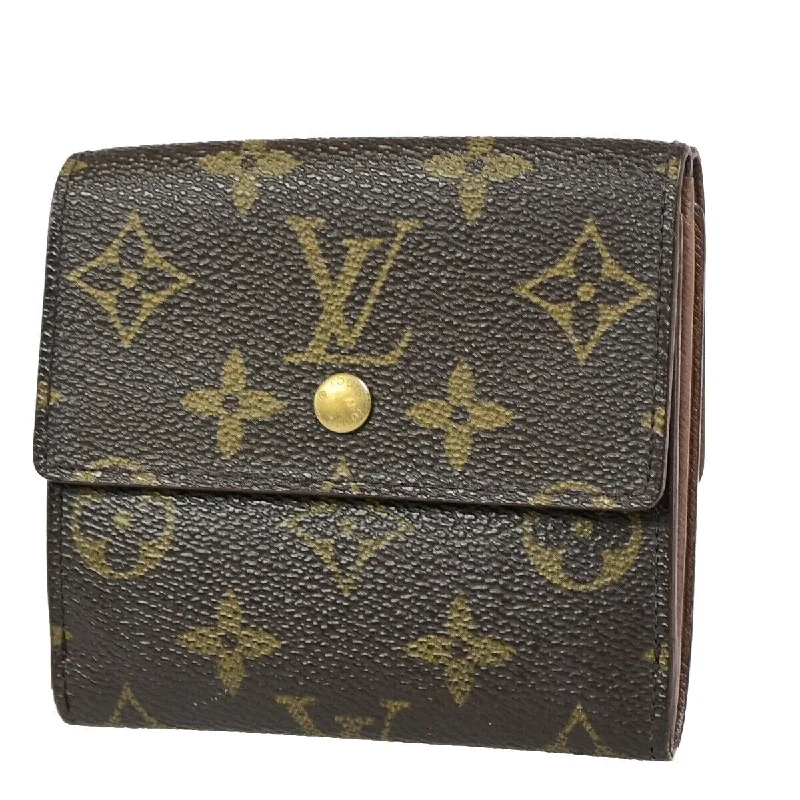 Louis Vuitton Porte Monnaie Cit  Canvas Wallet  (Pre-Owned)