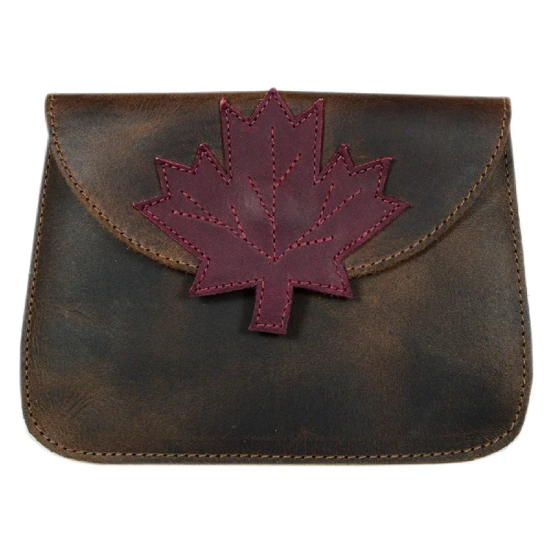 Custom money clips for corporate giftsMaple Leaf Card Wallet