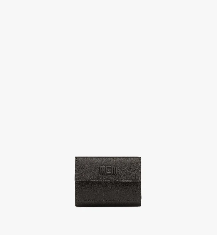 Elegant money clips for weddingsMcm Tech Trifold Wallet In Embossed Spanish Leather