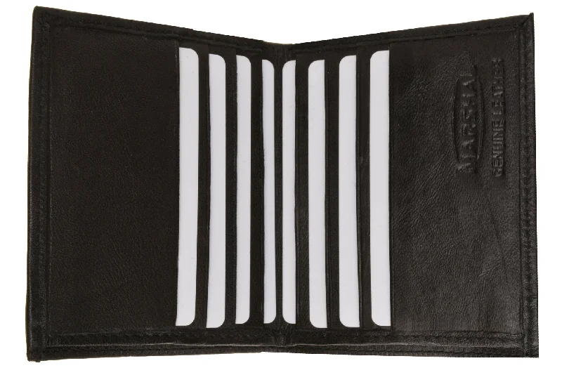 Luxury leather money clips with card slotsMen's Wallets 1151