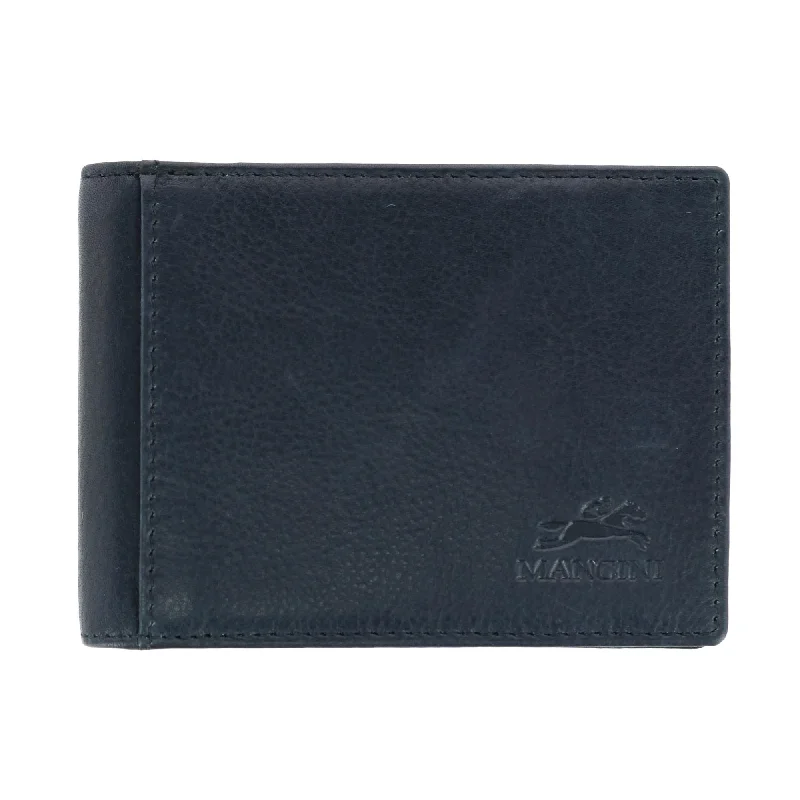 Money clips with magnetic closureMen's Leather Bellagio RFID Deluxe Magnetic Money Clip Wallet