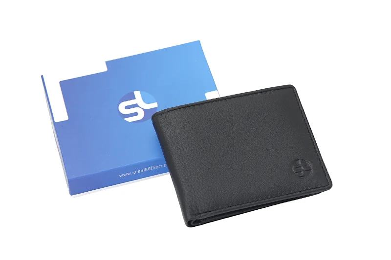 Top-rated money clips for everyday useMENS LEATHER WALLET 28376 (BLACK)