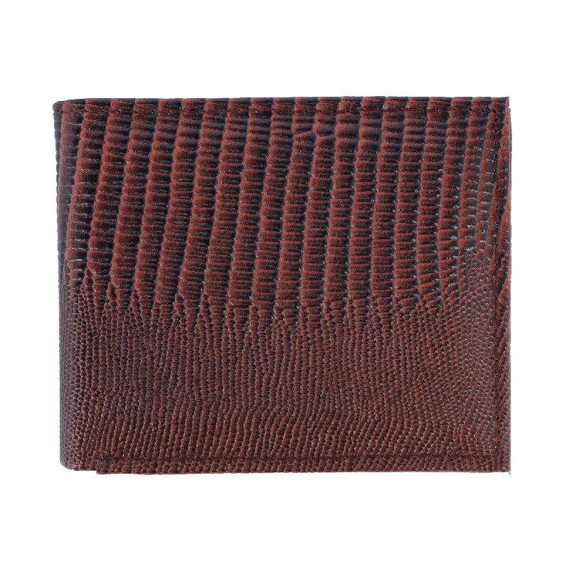 How to choose the right money clipMen's Lizard Print Bifold Wallet