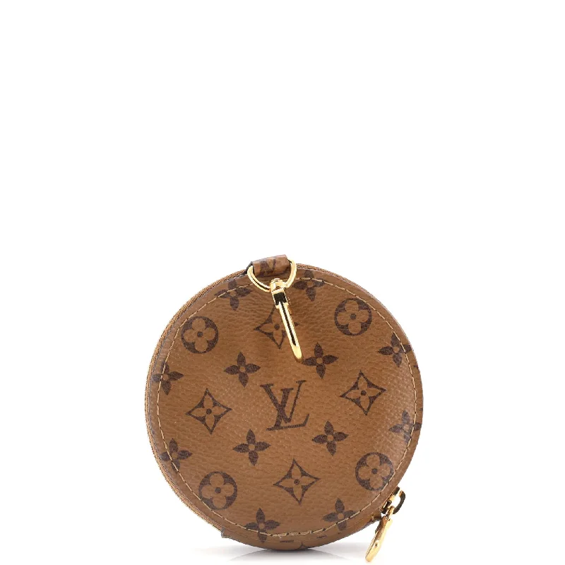 Money clips with RFID protectionMulti Pochette Accessoires Round Coin Purse Reverse Monogram Canvas Money clips with RFID protectionMulti Pochette Accessoires Round Coin Purse Reverse Monogram Canvas