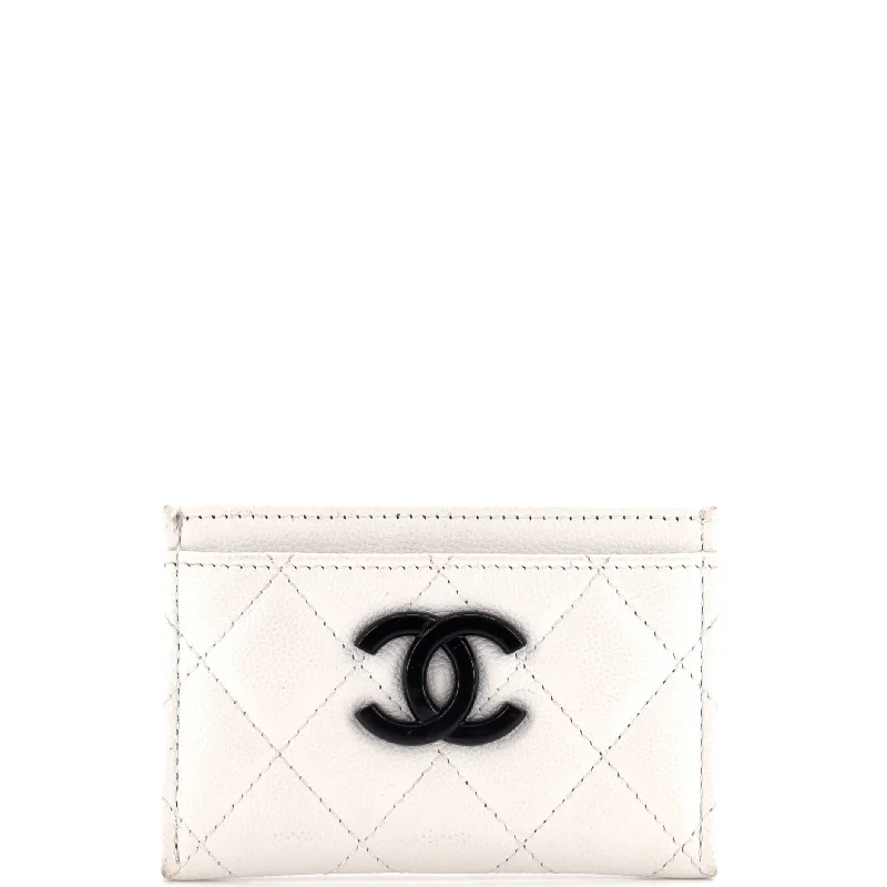 Vintage-style money clips for collectorsMy Everything Card Holder Quilted Caviar