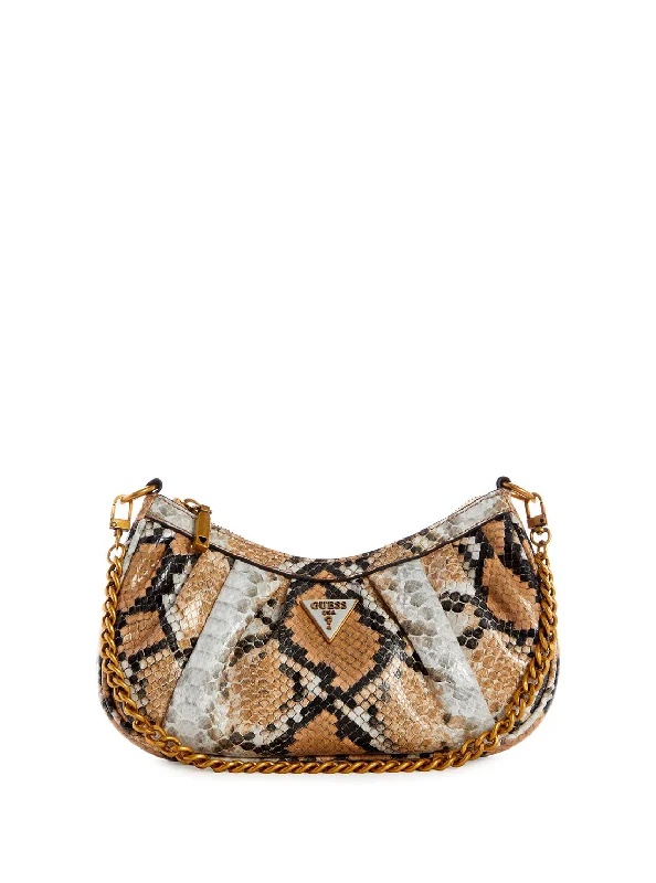 Eco-friendly money clips made from sustainable materialsNatural Python Mariana Shoulder Bag Eco-friendly money clips made from sustainable materialsNatural Python Mariana Shoulder Bag