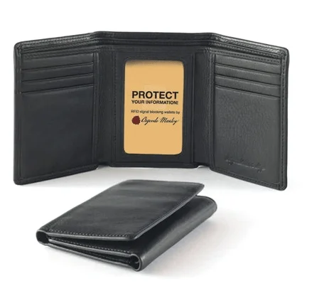 Top-rated money clips for everyday useOsgoode Marley Leather  RFID Trifold Wallet