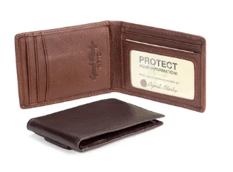 Eco-friendly money clips made from sustainable materialsOsgoode Marley RFID Magnetic Money Clip Bi-Fold Wallet - Black