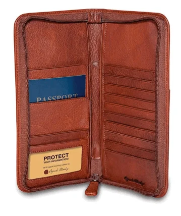 Money clips vs traditional walletsOsgoode Marley Zipper Travel Organizer