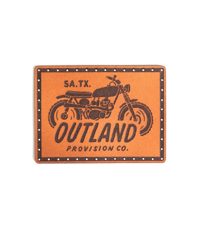 Money clips for holding large amounts of cashOutland Moto Sew patch