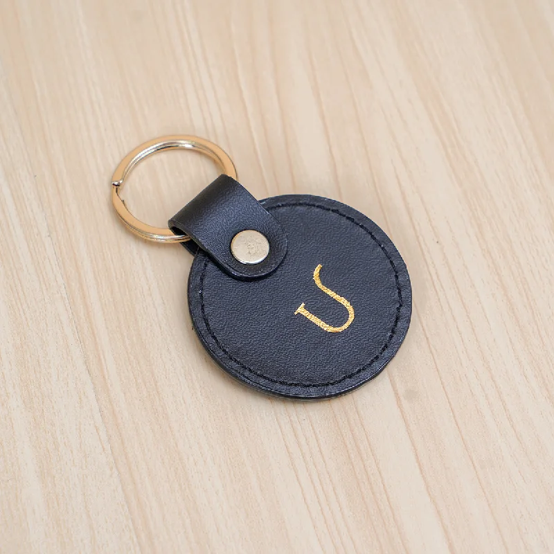 Money clips for women with sleek designsPersonalized Keychain - Black