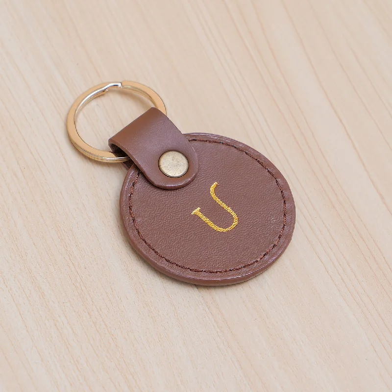 How to clean and maintain metal money clipsPersonalized Keychain - Tan