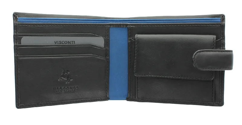 How to choose the right money clipVisconti Parma Collection VINCENT Two Tone Gents Leather Bi-Fold Wallet RFID blocking PM100
