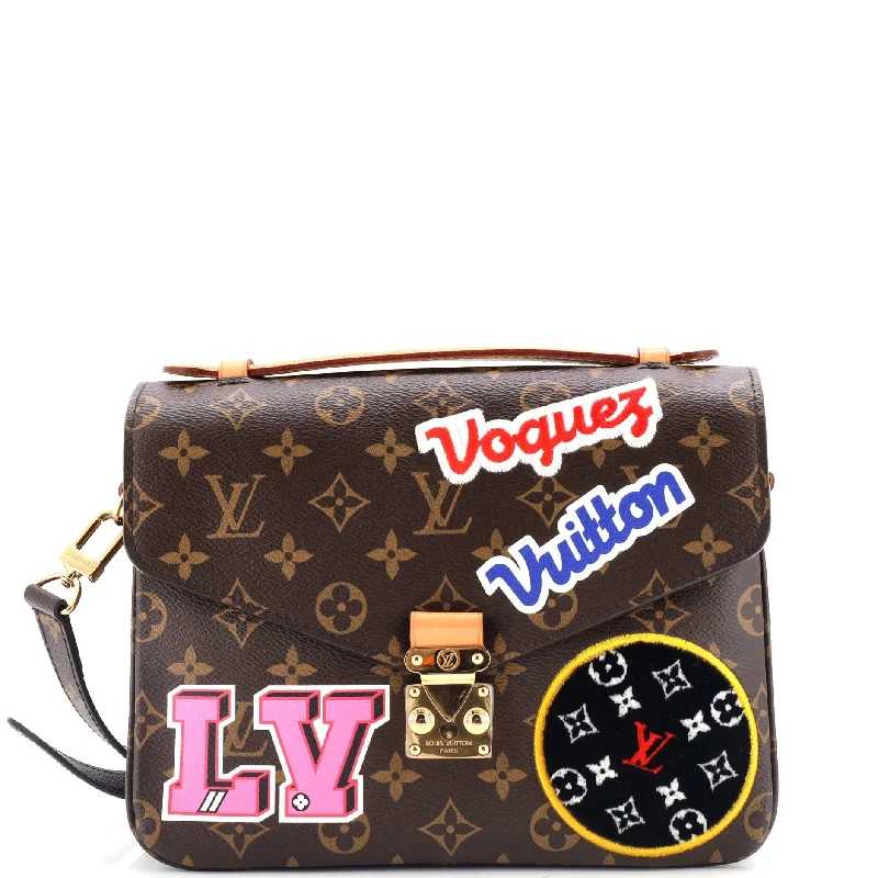 Vintage-style money clips for collectorsPochette Metis Limited Edition Patches Monogram Canvas
