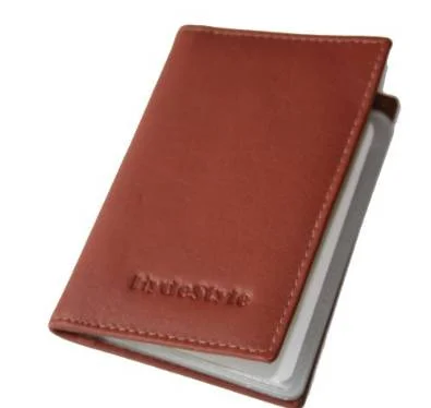 Slim money clips for minimalist walletsPratico Grained Leather 16 Card Case #CC02