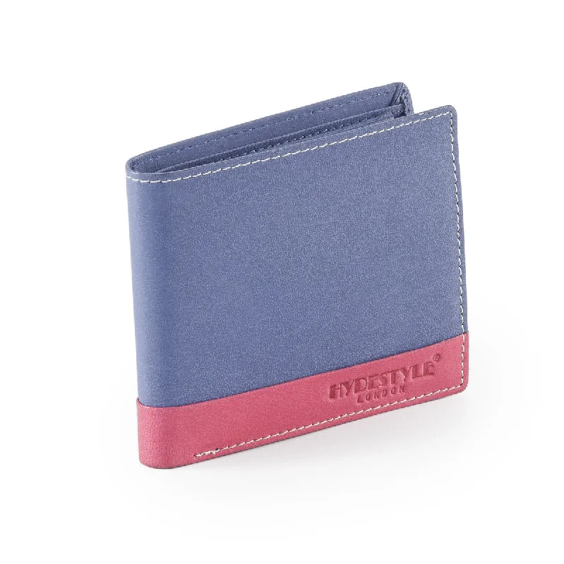 Money clips with magnetic closurePratico - mens colour block leather wallet #GW23