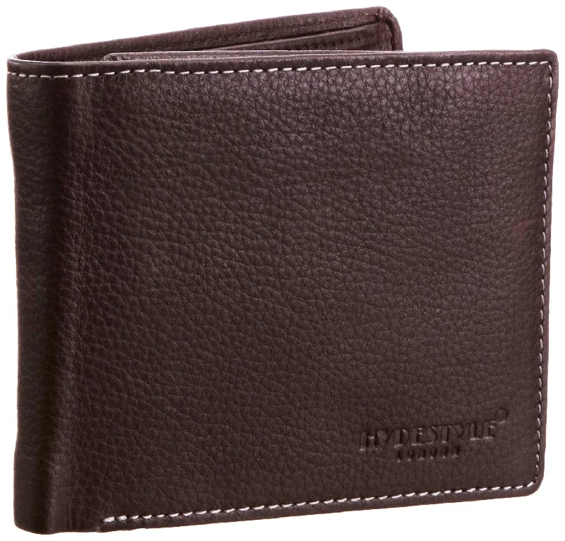 Vintage-style money clips for collectorsPratico - mens ID pullout leather trifold wallet #GW51 Brown Vintage-style money clips for collectorsPratico - mens ID pullout leather trifold wallet #GW51 Brown