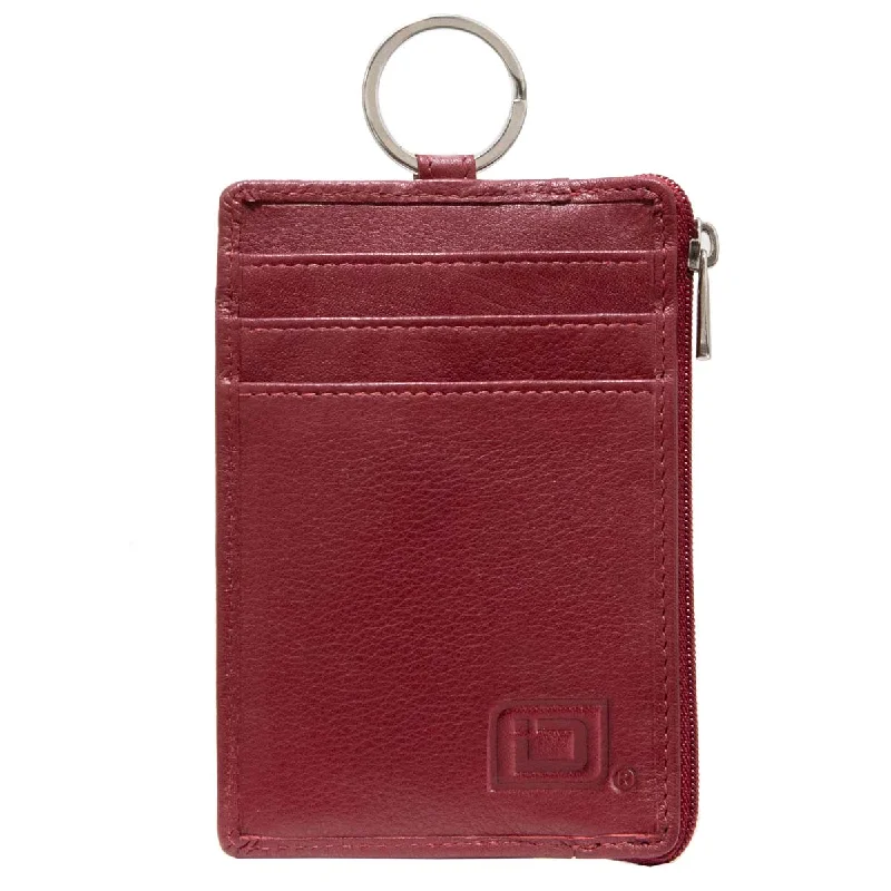 Money clips with built-in bottle openersRFID Blocking Leather Secure Badge Holder Portrait
