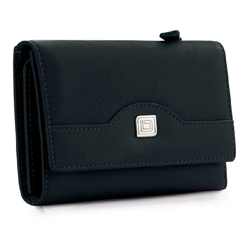 Money clips with RFID protectionRFID Blocking Women's Leather Trifold Wallet