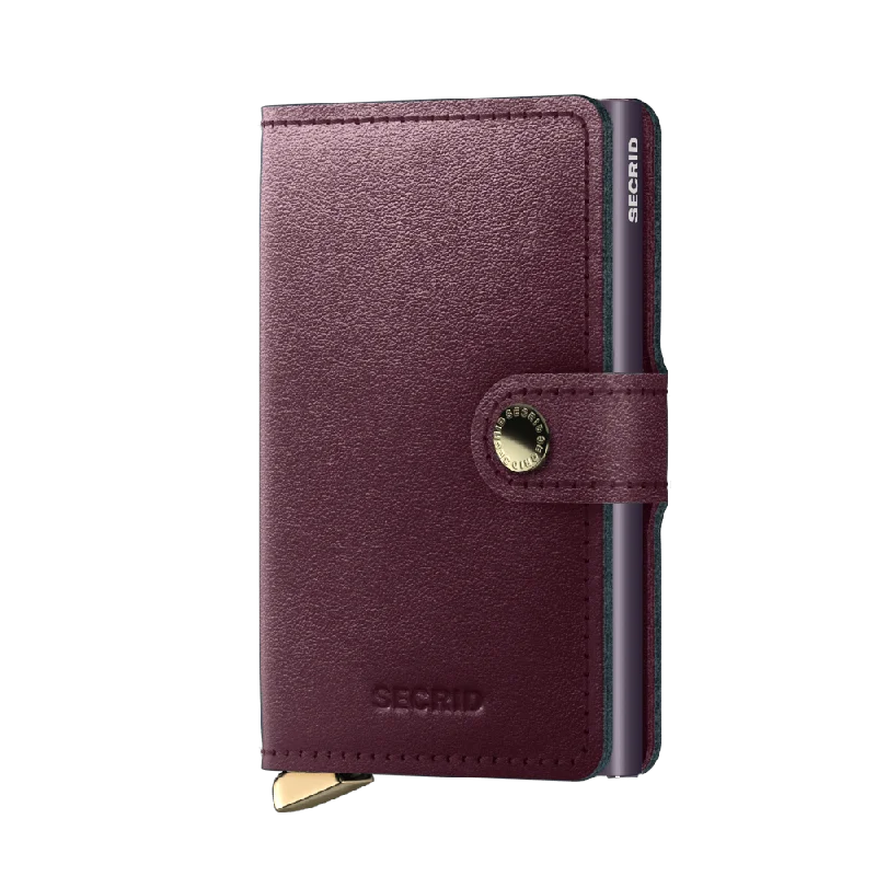 Slim money clips for minimalist walletsSecrid Premium Dusk Mini Wallet