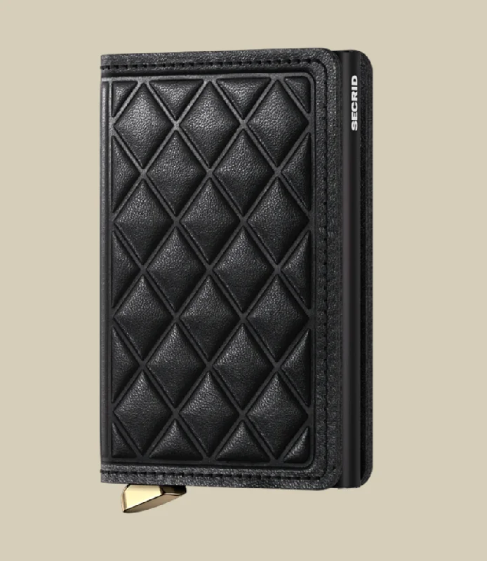 Vintage-style money clips for collectorsSecrid Premium Emboss Diamond Slimwallet
