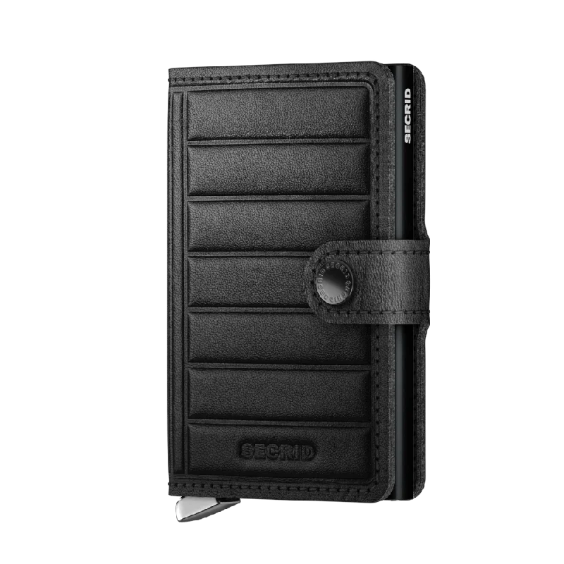 Custom money clips for corporate giftsSecrid Premium Emboss Lines Mini Wallet