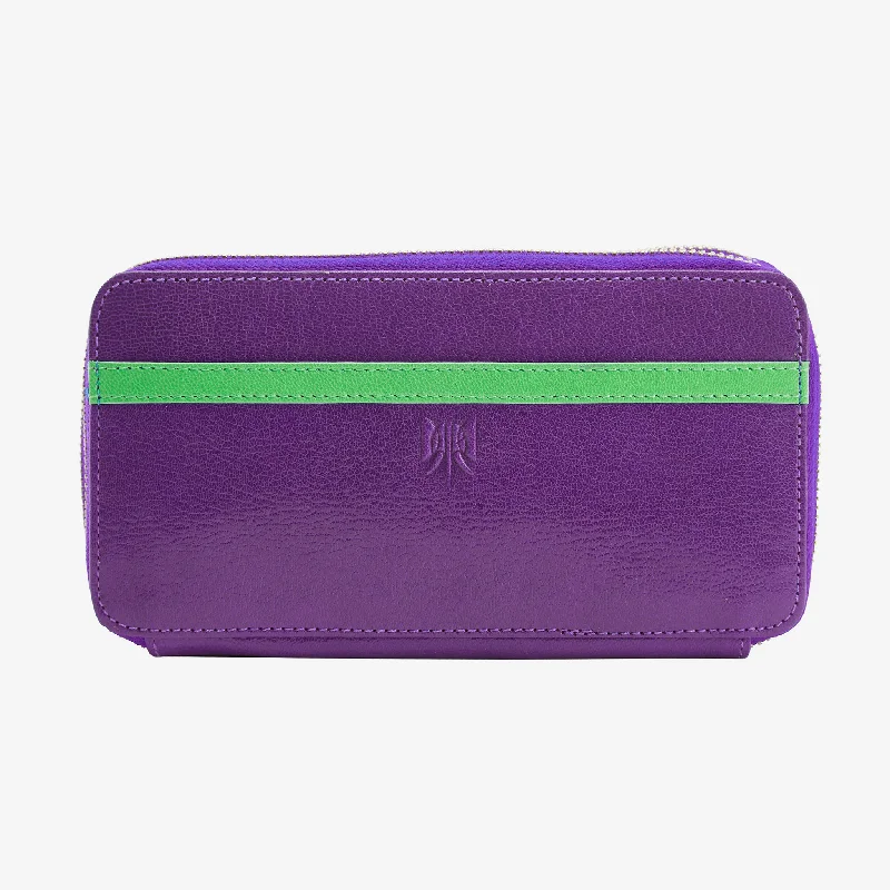 Money clips for women with sleek designsSiam | Double Zip Wallet