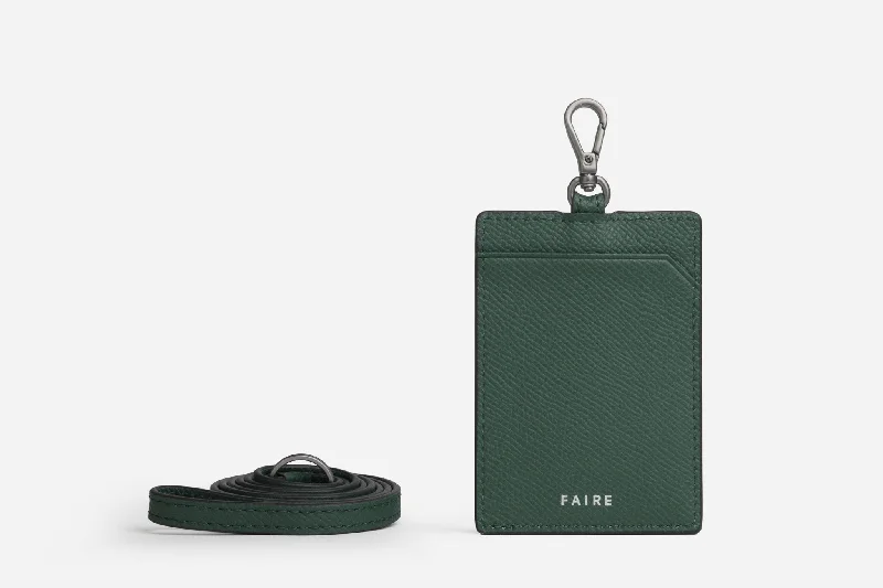 Eco-friendly money clips made from sustainable materialsSpecter Cardholder with Lanyard
