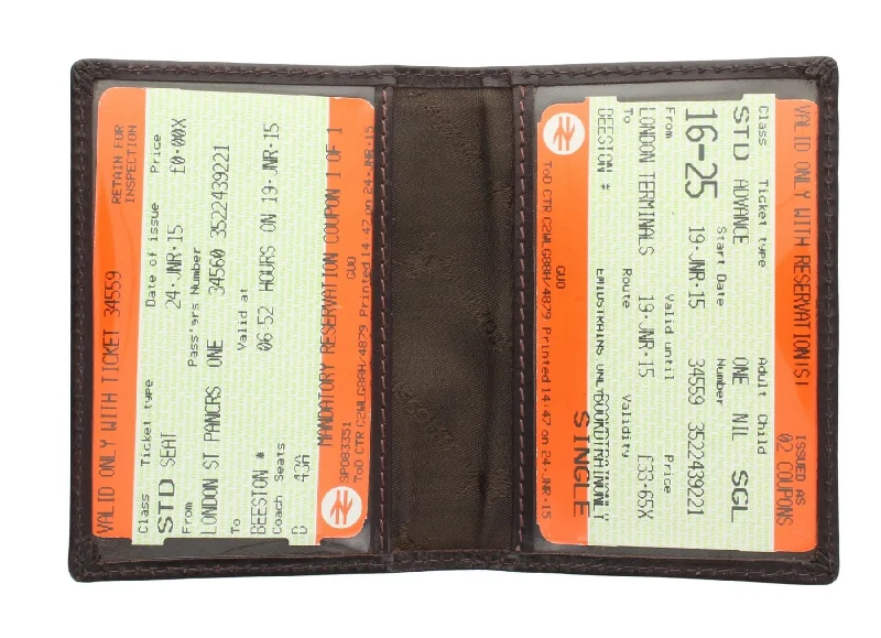 Money clips vs traditional walletsVisconti Leather Oyster Card / Travel Pass Holder TC1TC