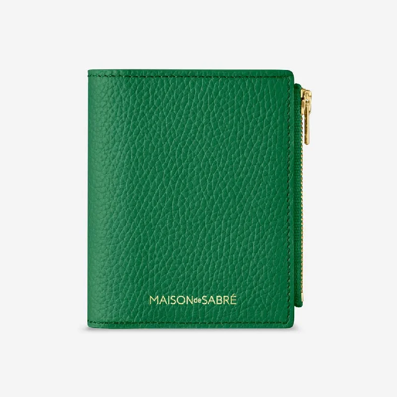 Slim money clips for minimalist walletsThe Bifold Wallet - Emerald Lily
