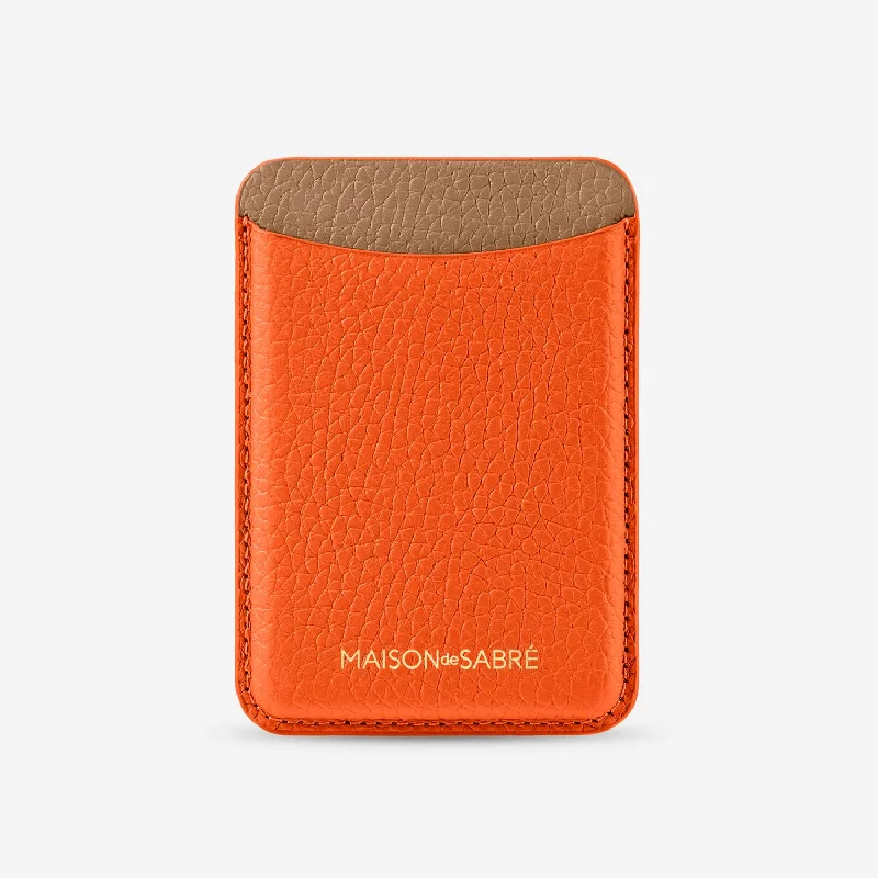 Custom money clips for corporate giftsThe MagSafe Wallet - Manhattan Sandstone