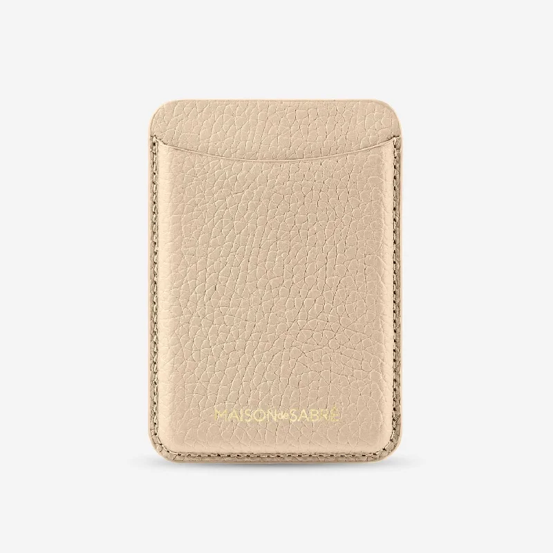 Money clips with magnetic closureThe MagSafe Wallet - Saharan Nude