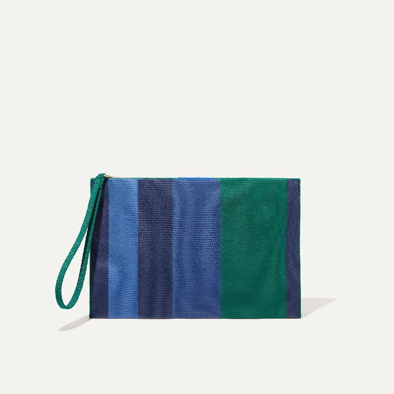 Money clips with built-in bottle openersThe Wristlet - Ivy Rugby Stripe