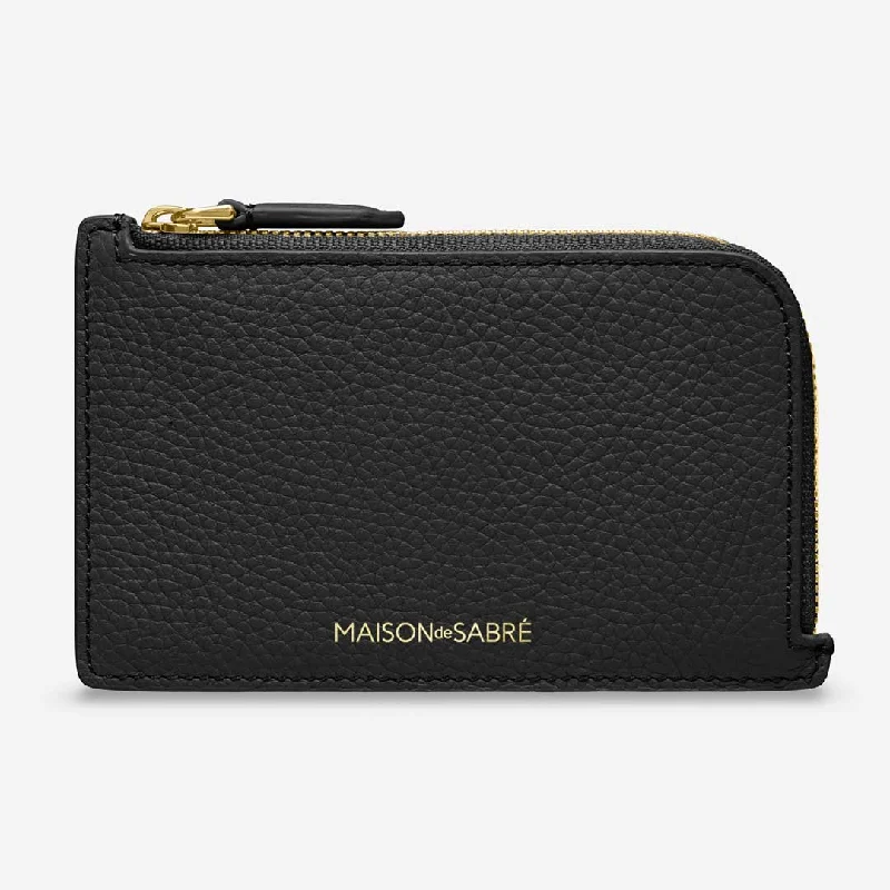 How to choose the right money clipThe Zip Card Holder - Black Caviar