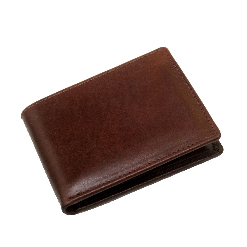 Slim money clips for minimalist walletsTouro Signature Leather Wallets Veg Tanned Slim ID Wallet