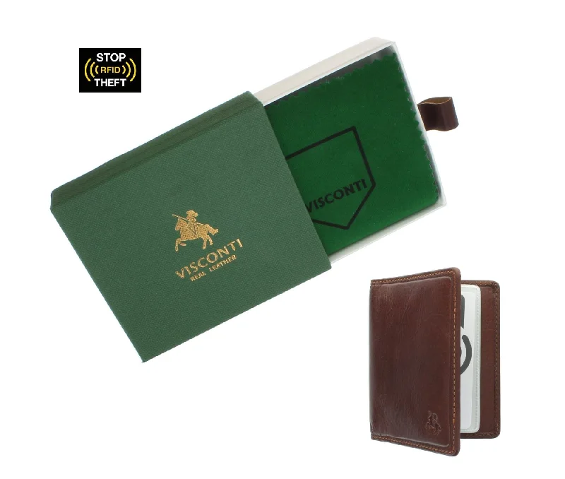 Best money clips for cash and cardsVisconti Tuscany Collection CAMPER Leather Card Holder - RFID Protection TSC40 Best money clips for cash and cardsVisconti Tuscany Collection CAMPER Leather Card Holder - RFID Protection TSC40